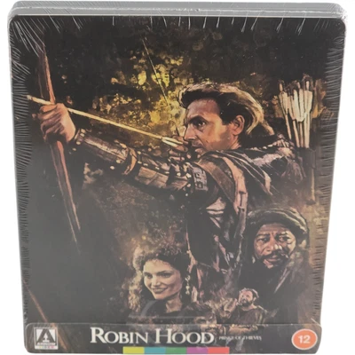 Robin Hood: Prince Of Thieves SteelBook 4K HD + Blu-Ray Kevin Costner Zone Libre - Image 1 of 4