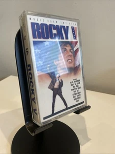 Various - Rocky V Music From And Inspired By The Motion Picture Cassette Tape - Picture 1 of 9