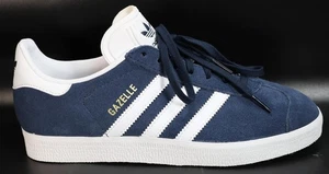 Adidas Gazelle Men's Suede Sneakers, Navy/White, Size 5.5 (BB5478) - Picture 1 of 14