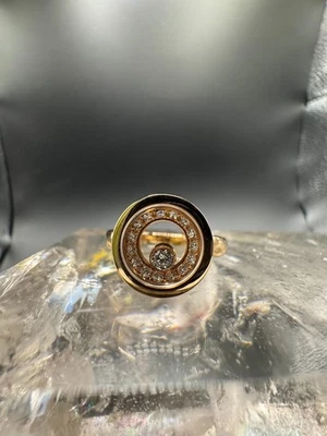 Chopard Happy Diamond Ring 18 Karat (750) Roségold - Massiv - Bild 1 von 4