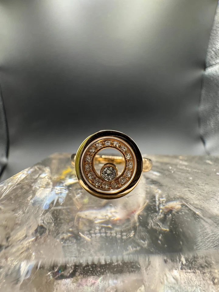 Chopard Happy Diamond Ring 18 Karat (750) Roségold - Massiv - Bild 1 von 4