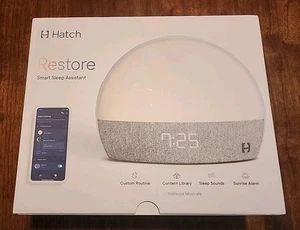 NEU! Original Hatch HBR4100 Restore Sleep Assistant Sound Machine weiß RESTORE03 - Bild 1 von 8