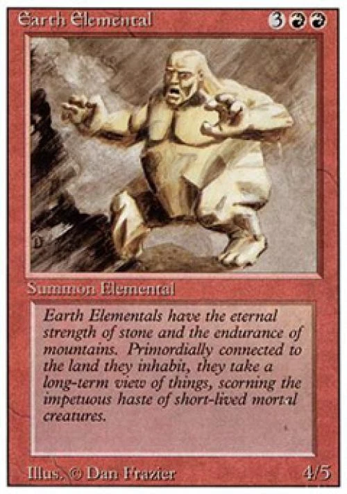 Earth Elemental - Light Play MTG Revised - Image 1 of 1