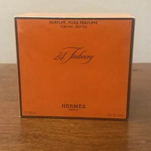 24 Faubourg Hermes Paris Eau De Parfum Flacon Bottle 15 ml .5 fl oz NEW SEALED - Picture 1 of 5
