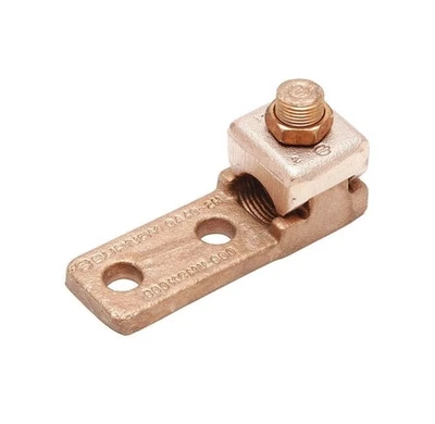 BURNDY QA282N MechConn,Copper,1/2 in,Hex 22C095 - Image 1 of 3