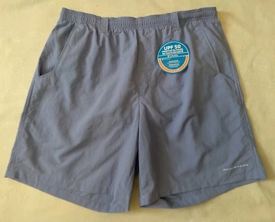 Pantalones Cortos de Pesca Columbia Para Hombre PFG Omni-Shade UPF50 Lavanda Talla Grande Nuevos con Etiquetas Foto 1 de 4