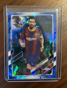 2020-21 Topps Chrome Sapphire Edition UCL Lionel Messi FC Barcelona Barça - Bild 1 von 2
