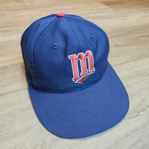 Vintage Youth Minnesota Twins Outdoor Cap Adjustable Hat Boys Girls MLB Blue Red - Picture 1 of 8