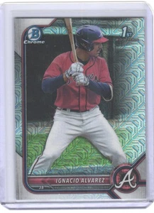 2022 Bowman Draft Ignacio "Nacho" Alvarez #BDC-125 Chrome Asia Mojo Refractor SP - Picture 1 of 2