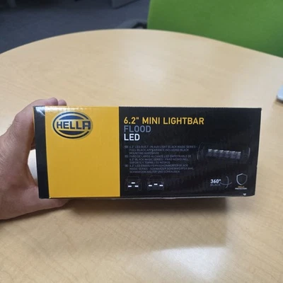 HELLA  Black Magic LED Series 6.2 Inch Mini Lightbar - LED Flood Light - Image 1 of 4
