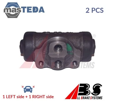 72722 DRUM WHEEL BRAKE CYLINDER PAIR REAR ABS 2PCS NEW OE REPLACEMENT - Image 1 of 4