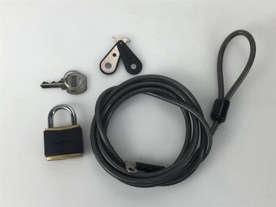 Belkin F8E550-CMK Notebook Security Lock, Master-Keyed - with 1 Key - Image 1 of 2