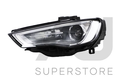 Set Pair LH+RH Head Light Lamp (Xenon LED DRL) For Audi A3 8V 2013 2013~2016 - image 1 of 4