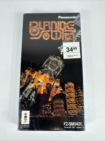 Burning Soldier (3DO, 1994) for the 3D0 System - Brand New, Sealed in Long Box