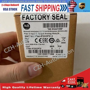 1 PCS New Factory Sealed AB 1794-IF2XOF2I/A FIex 2 Lnpnt 2 Output Analog Module - Picture 1 of 1