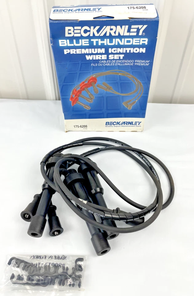 Juego de cables de bujía Beck Arnley 175-6208 BLUE THUNDER para 02-05 Kia Sedona 3,5 L Foto 1 de 4