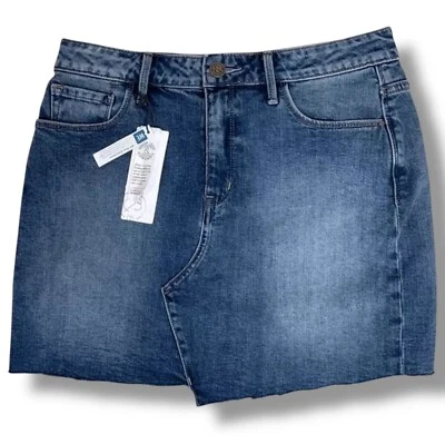 TREASURE & BOND Size 26 Denim Blue Jean Skirt Pencil Skirt NWT - Image 1 of 4