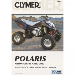 Polaris Predator 500 (2003-2007) Quad manuale di riparazione Clymer - Foto 1 di 5