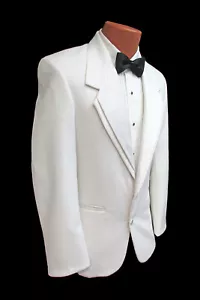 Herren Smoking Sakko Oscar de la Renta Contour weiß - Premium Qualität Größe 62L - Bild 1 von 5