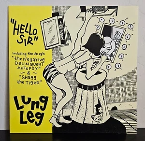 Lung Leg – Hello Sir (Original 10" Cover) Artwork Framing - Picture 1 of 1