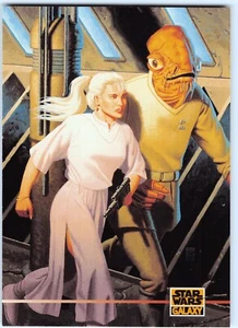 1995 Topps Star Wars Galaxy Series 3: Les Dorscheid #317 - Bild 1 von 2