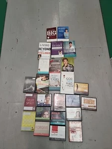 Joyce Meyer Book & Cd Set Lot Christian Teachngs Prayer God 11 Books 14 Cd Lot - Picture 1 of 11