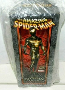 SPIDERMAN SIMBIONTE ARCO ESTATUA DE BRONCE FALSO SOLAMENTE /425 NUEVA GEMA SELLADA - Imagen 1 de 5