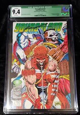 Rob Liefeld's Youngblood #3 Graded CGC 9.4 Signed Trading Cards Flipbook