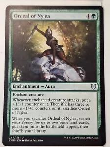Ordeal Of Nylea - Commander: Legends - Magic the Gathering MTG Nice! - Picture 1 of 2