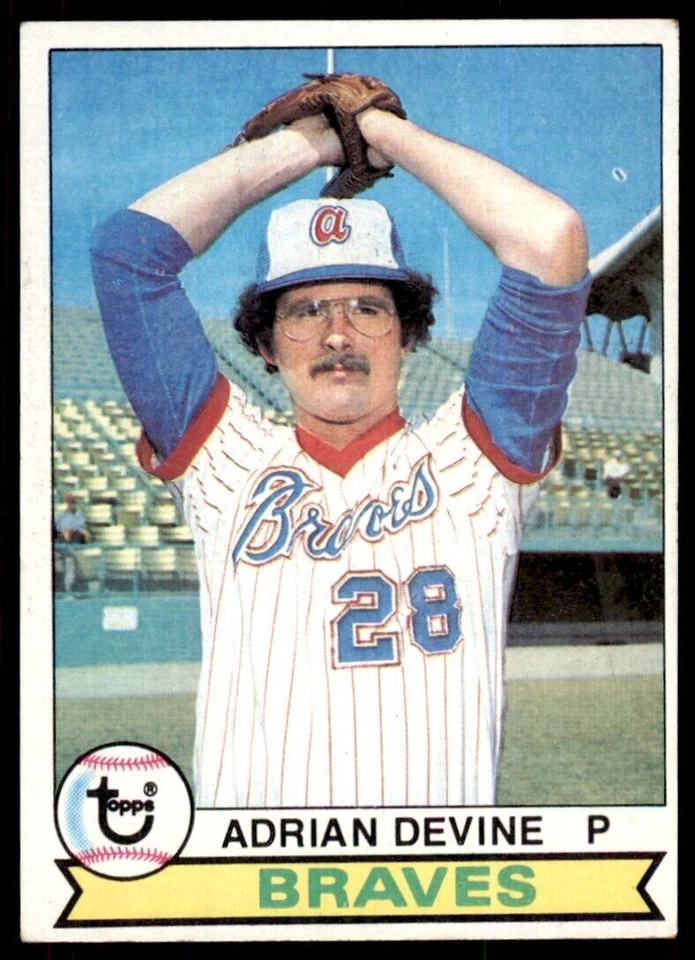 1979 Topps Adrian Devine . Atlanta Braves #257 - Image 1 of 2
