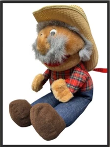 Shotgun Red VINTAGE 1985 Plush Nashville Now Gram-paw  Hee Haw Stuffed Animal - Picture 1 of 15