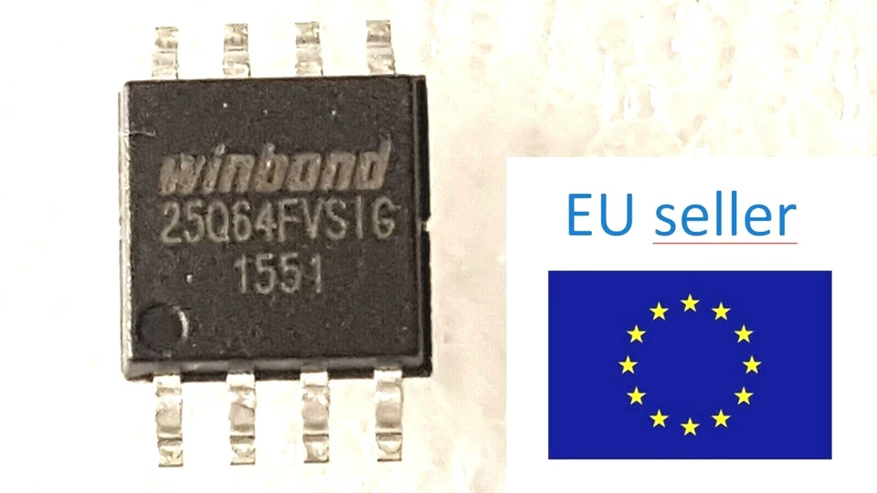 BIOS chip Acer Aspire F5-572G, V3-575G New chip for Motherboard: DA0ZRWMB6G0  - Image 1 of 4