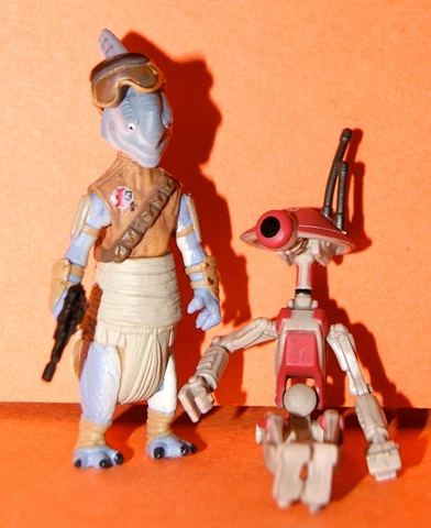STAR WARS VINTAGE COLLECTION RATTS TYERELL & PIT DROID VC77 LOOSE COMPLETE Cover
