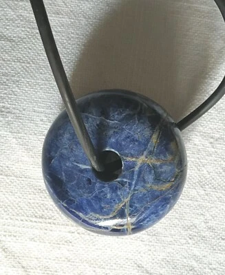 COLLANA GIROCOLLO CAUCCIÙ CON CIONDOLO CIRCOLARE BIGIOTTERIA - Immagine 1 di 4