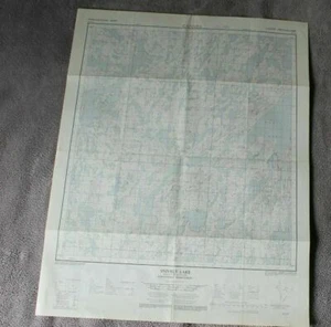 Mapa topográfico provisional Snively Lake 1964 Mackenzie Territorio del Noroeste en muy buen estado - Imagen 1 de 5