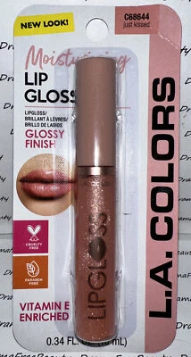 L.A. Colors Moisturizing Lip Gloss C68644 * JUST KISSED * Sheer Shimmer Sealed - Image 1 of 4