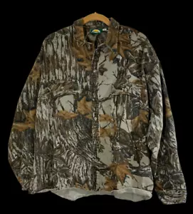 Clean Cabela's Heavy weight X-Large Long Sleeve Realtree Camo Shirt Worn Once - Picture 1 of 4