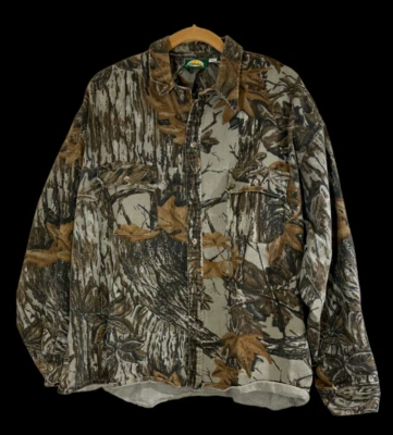 Clean  Cabela's Heavy weight X-Large Long Sleeve Realtree Camo Shirt Worn Once - Image 1 of 4