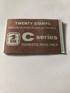 USPS Scott 1948a 1981 C Series 20c Eagle 1 Book Of 20 - Picture 1 of 7