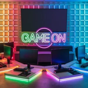 Personalized Gaming Neon Sign – Custom Wall Décor for Gaming Setups & Stream - Picture 1 of 16