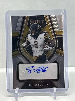 2022 Select Draft Picks Rookie Auto #RS-CSU Corey Sutton - Image 1 of 2