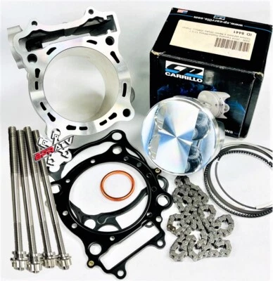 YFZ450 YFZ 450 98mm Big Bore Kit +3 Cilindros 480cc Kit de Montaje de Reconstrucción de Extremo Superior Foto 1 de 3