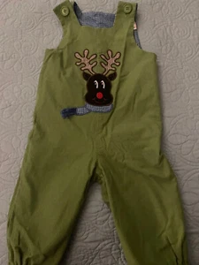 Castles & Crowns Boys Size 2T Reversible Longall Christmas Alligator/Reindeer - Picture 1 of 6