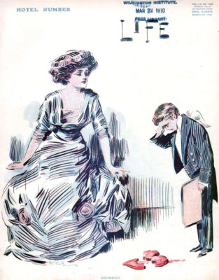 Life Hotel Number GEORGE GIBBS COLUMBIA MOTOR Harry Grant Dart HARRISON CADY '10 - Image 1 of 4