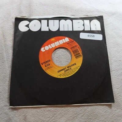 Johnny Mathis Simple And Lead Me To Your Love   Record Album Vinyl LP - Image 1 of 2