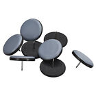 Protecteurs de sol pour les jambes de chaise, 20 pièces 1-1/2" - curseurs de meubles ronds cloués en PTFE