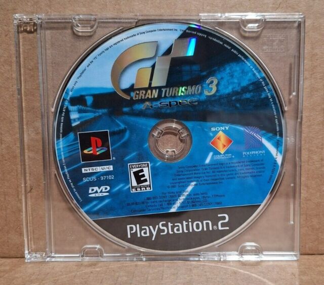 Gran Turismo 3 A-Spec - PS2 Complete W/Registration Card+ Sweepstakes