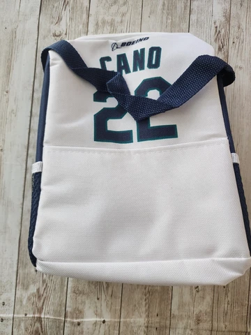Seattle Mariners Cano 22 Jersey Insulated Lunch Bag Boeing Promo Cover