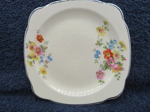 Paden City Keramik Regina Floral Blumen Brot Dessert Teller 6-1/4" - Bild 1 von 21