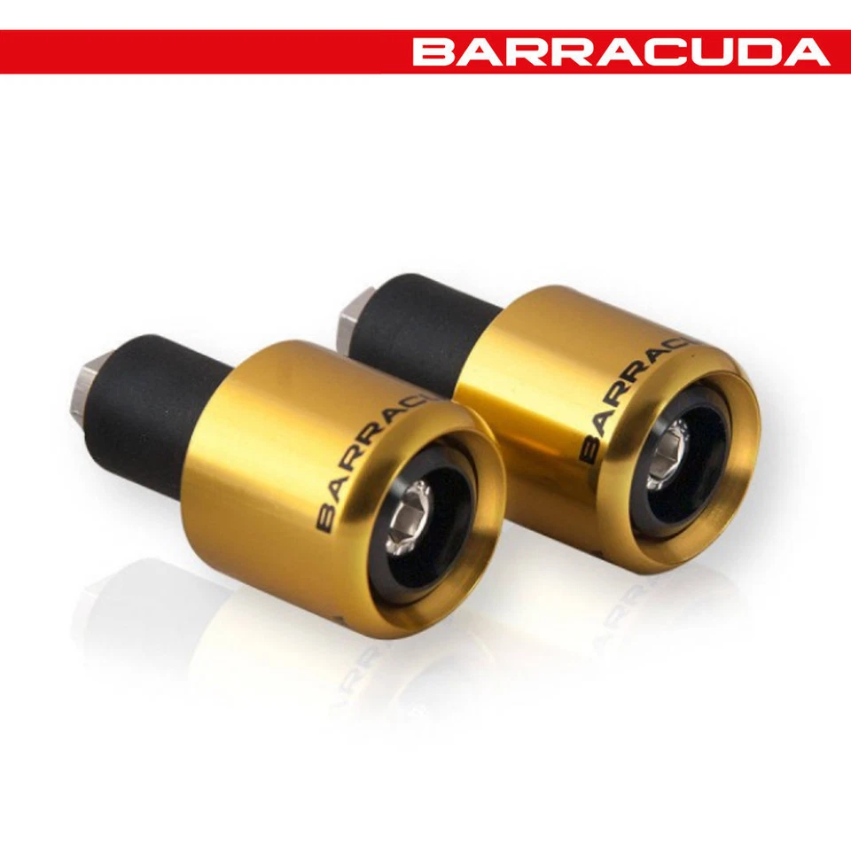 TERMINALI / BILANCERI MANUBRIO [BARRACUDA] ANTIVIBRANTI UNIVERSALI ORO - N1000O - Immagine 1 di 1
